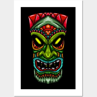 Mexican Tribal Totem Posters and Art